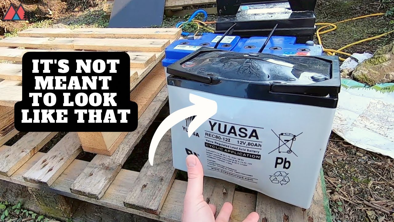 Leisure batteries should NOT look like this