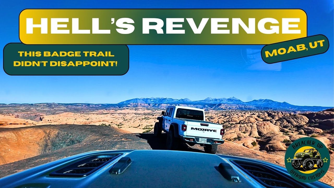 Finally hitting Hell's Revenge in Moab, UT! This trail definitely lived up to the hype!