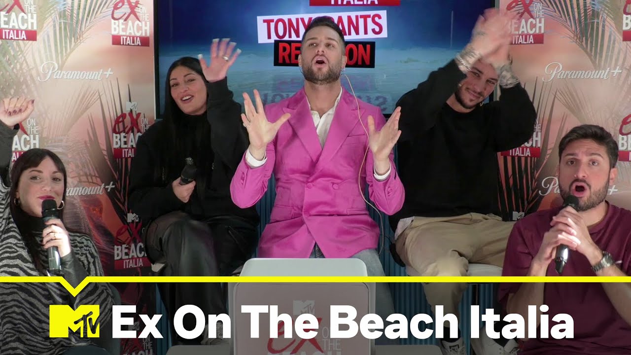 Ex On The Beach Italia 5: episodio 5 Tony IPants reaction con Giulia e Donato del cast