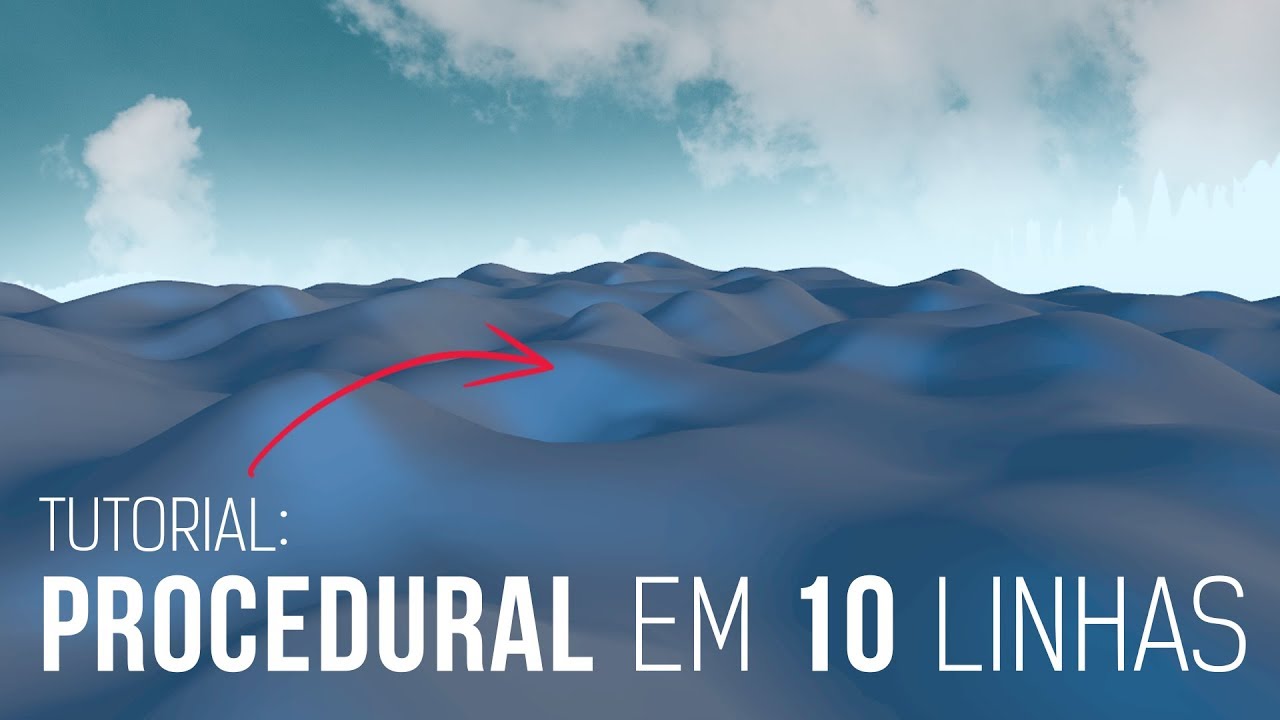 TERRENO PROCEDURAL EM 10 LINHAS! | Tutorial UP Blender Game Engine