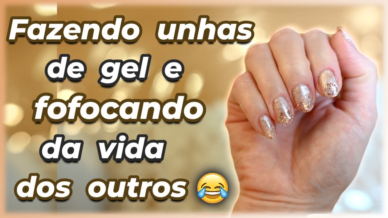 Fazendo as unhas e fofocando 😂 Passei cada perrengue essa semana...