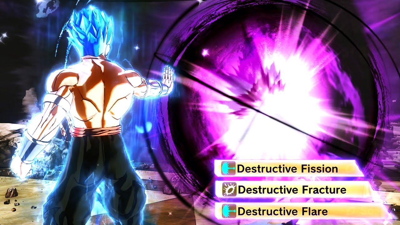 Destructive Fission невероятно силён! Как открыть навыки Hakai в Dragon Ball Xenoverse 2
