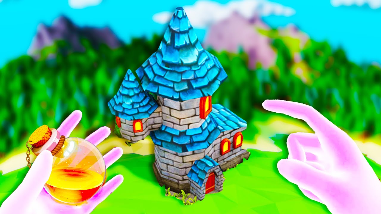 I Used Hand Tracking to Drink Some GIANT Potion in Waltz of the Wizard VR!