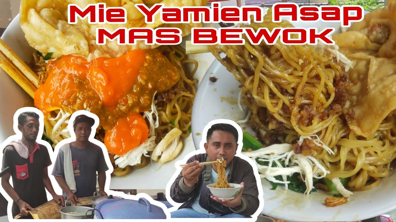 MIE YAMIEN ASAP VIRAL MAS BEWOK CIREBON || JAJAN PINGGIRAN