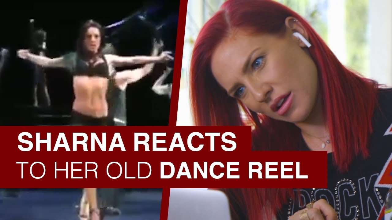 REACTING TO MY FIRST DANCE REEL | SHARNA BURGESS