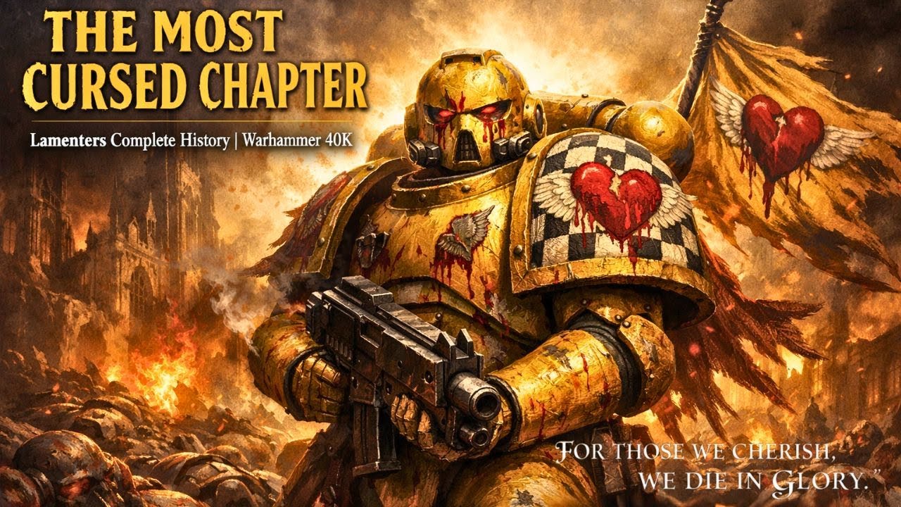The Lamenters: The Most Cursed Space Marine Chapter in Warhammer 40K Lore