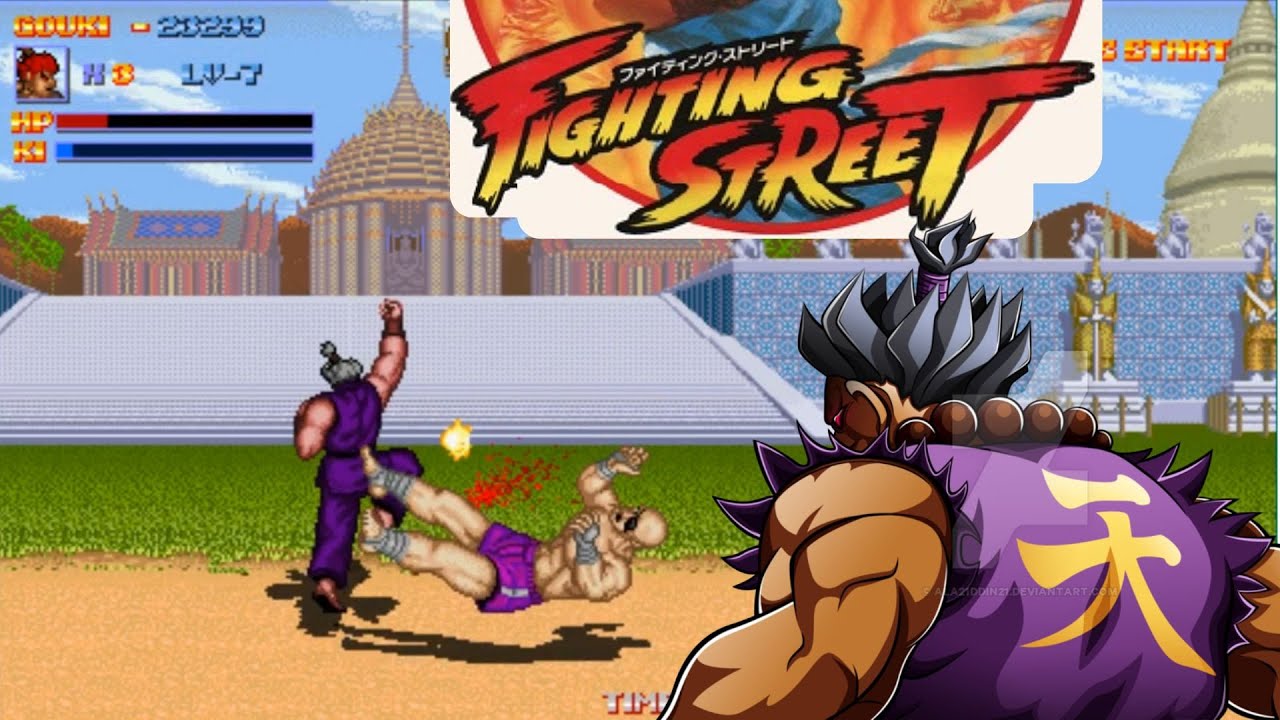 ✅Fighting Street arcade mode (Street Fighter 1) [OpenBOR]