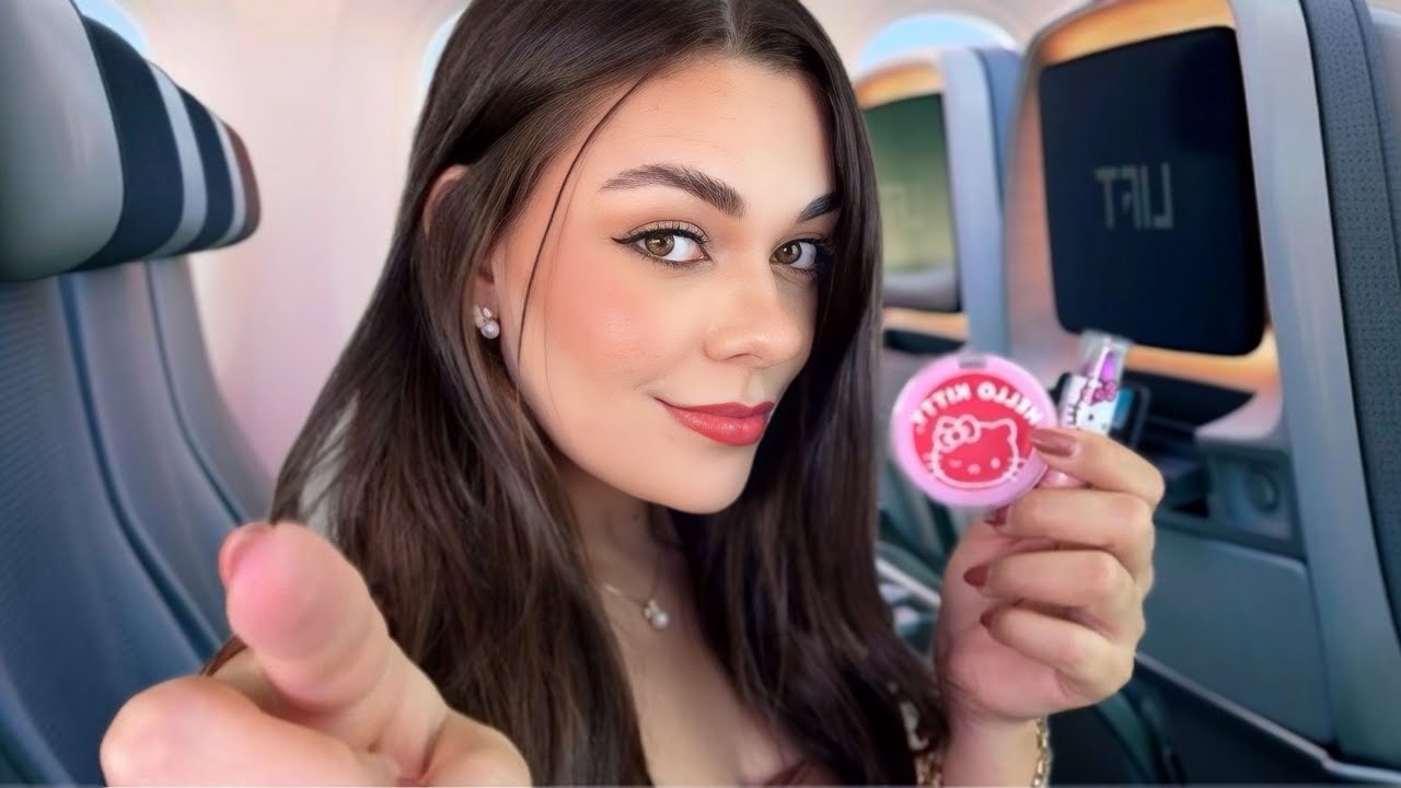 A Menina Obcecada Sentou Do Seu Lado No Avião ✈️ 😳 (ASMR)