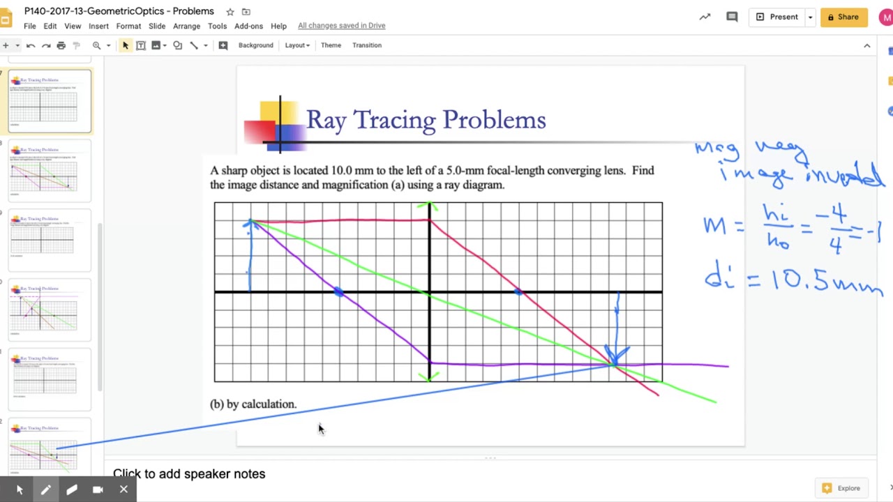 Ray Tracing example 1
