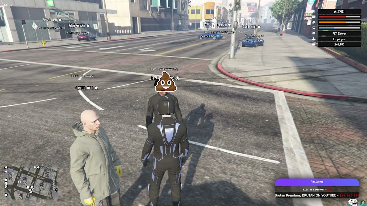 NonRp montage #2 Az admin és az 1 dolláros számla esete