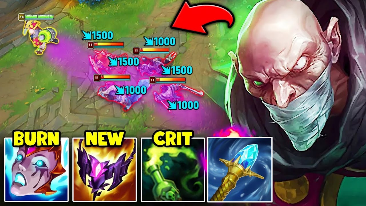 SINGED, BUT MY POISON DOT CRITS YOU FOR INSANE DAMAGE! (THIS BUILD IS CRACKED)