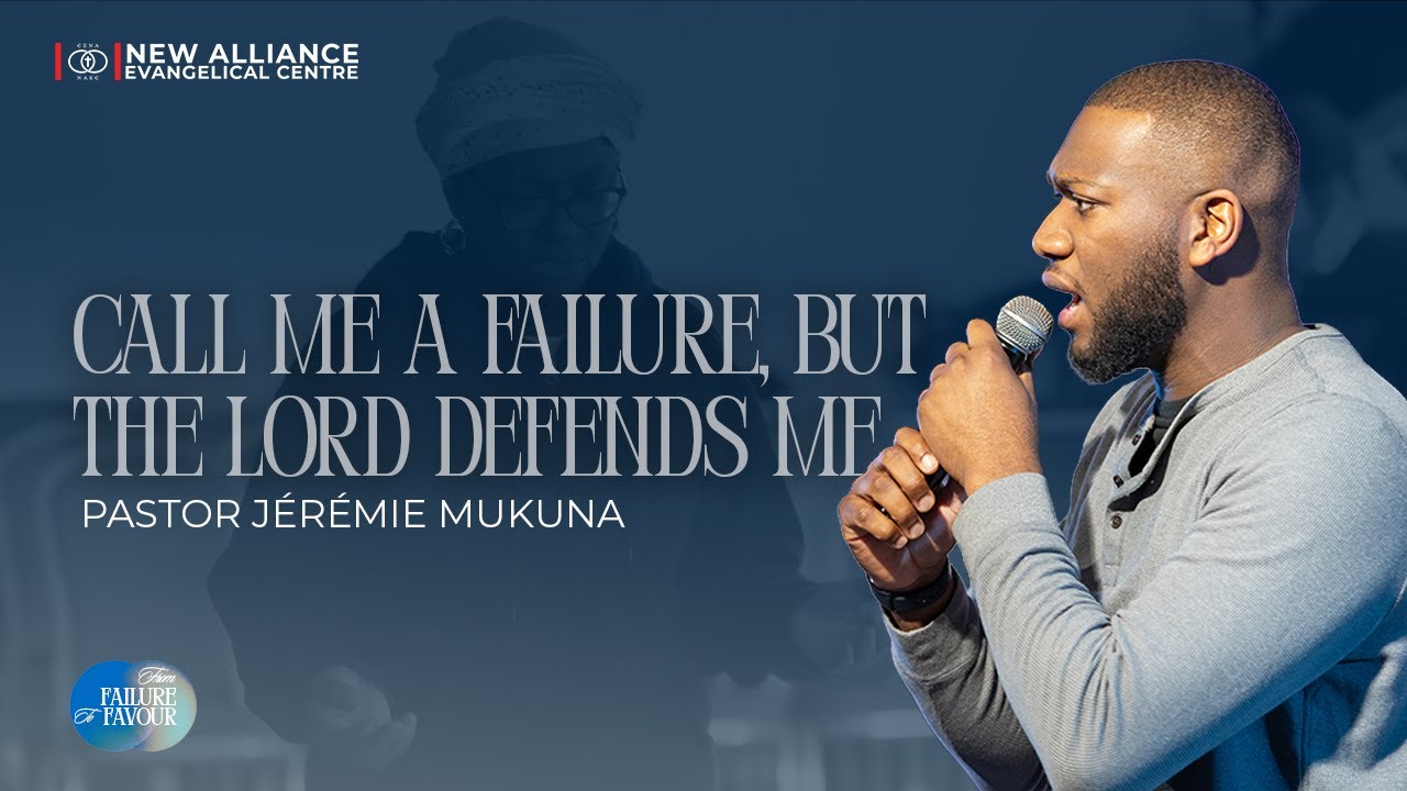 Call Me a Failure, but The Lord Defends Me | Pastor Jérémie Mukuna | NAEC Prayer Hour