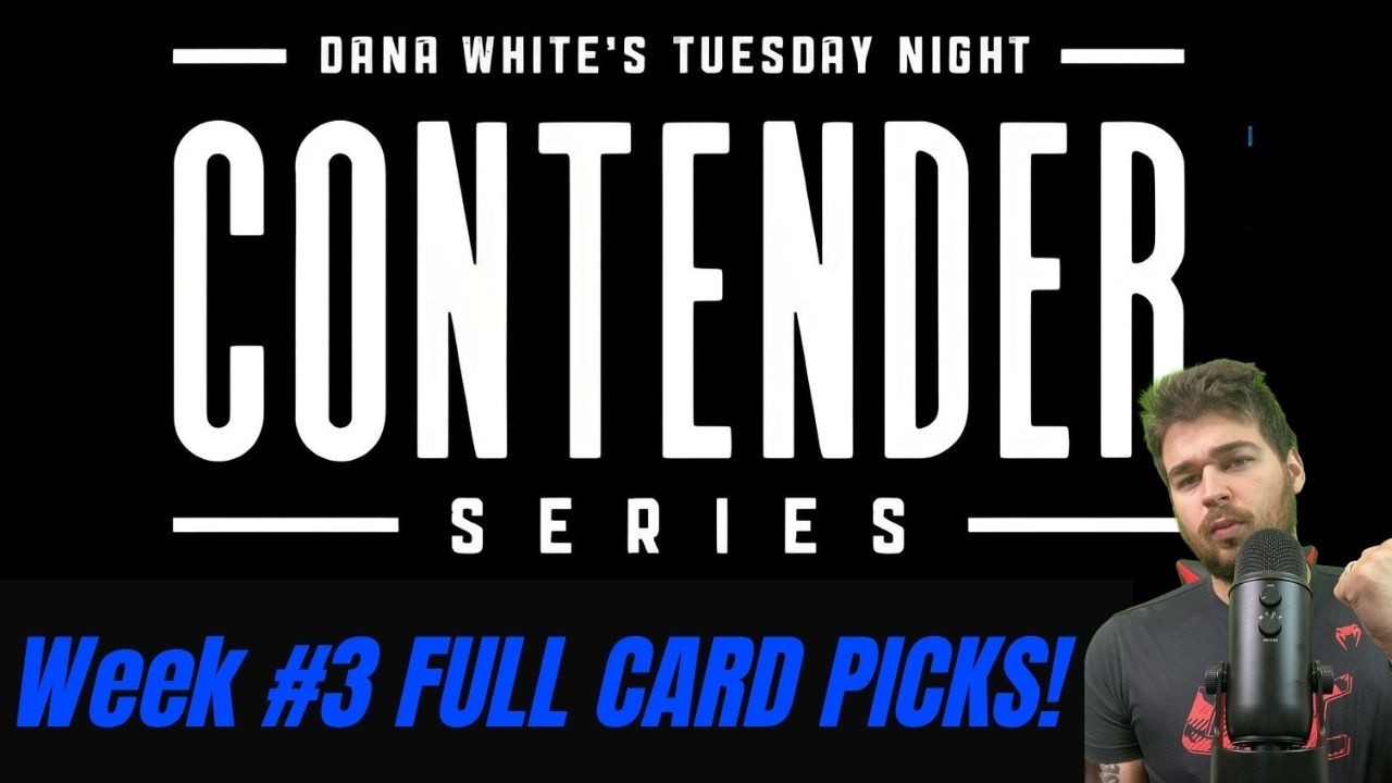 Dana White's Contender Series 2026: Разбор и прогнозы на 3-ю неделю