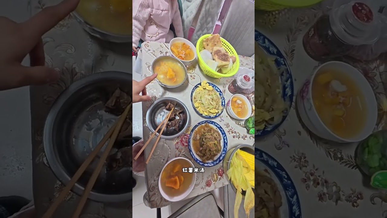 Vlog. I took SAN Gou back to my hometown in Henan for the Spring Festival. In the northern