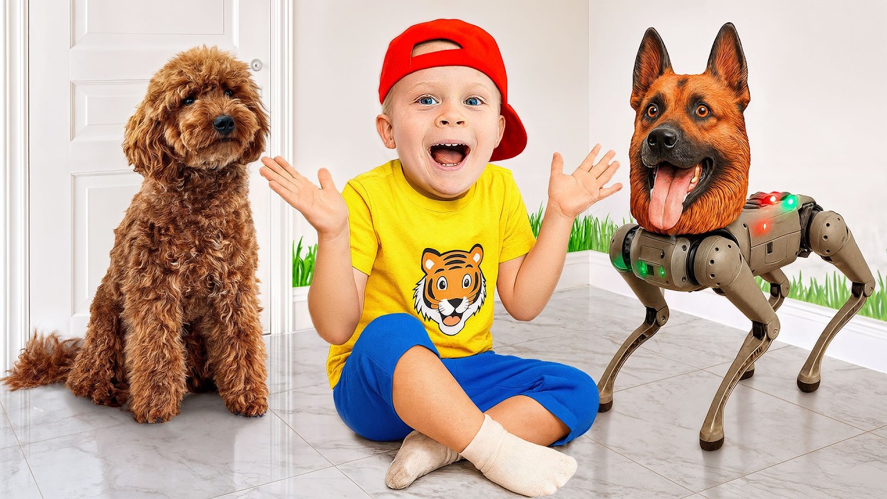 Настоящие питомцы vs Роботы! 🐶 Забавные истории о животных