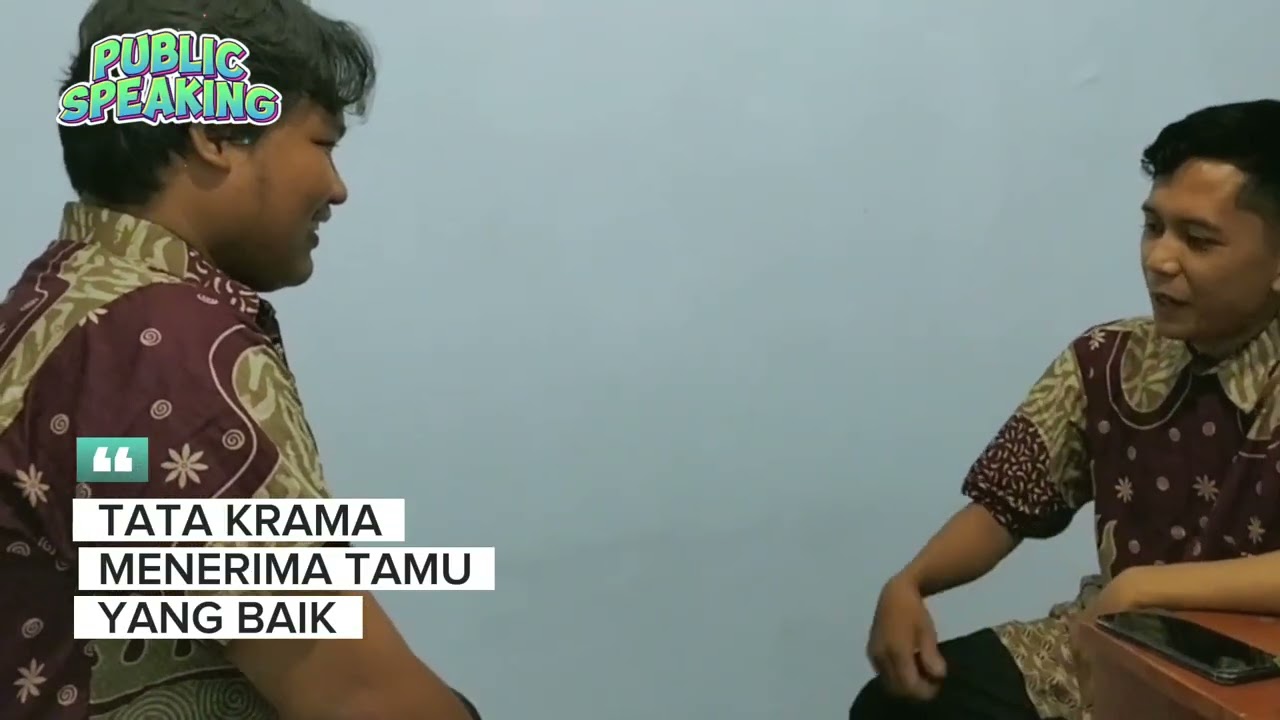 Public Speaking Class di Notaris Irwan Baddu, SH, M.K.n bersama LKP Pratama Mulia