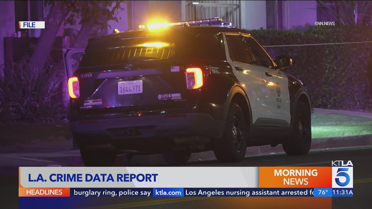 L.A. sees lowest number of homicides in 60 years