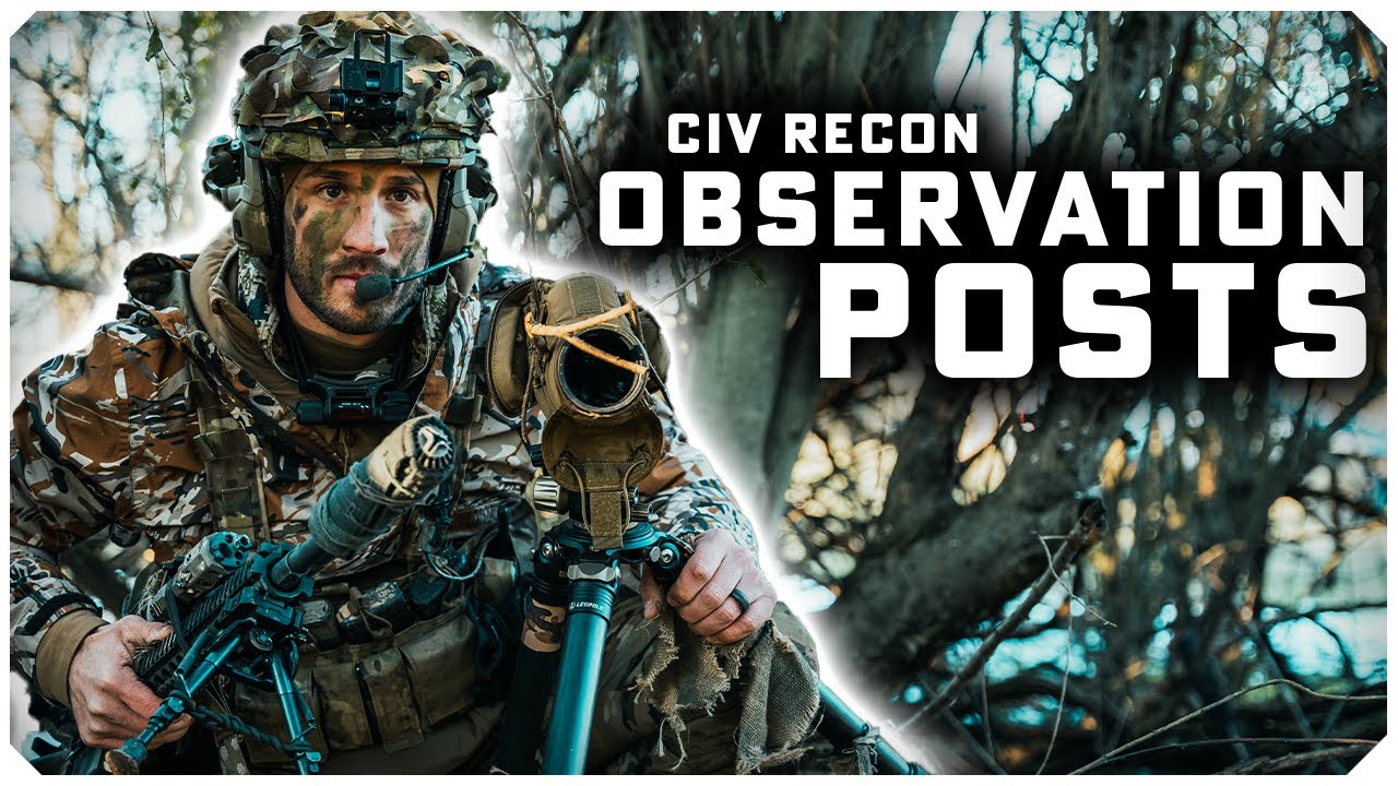 Наблюдательные пункты и места для быстрого укрытия | Civ Recon
