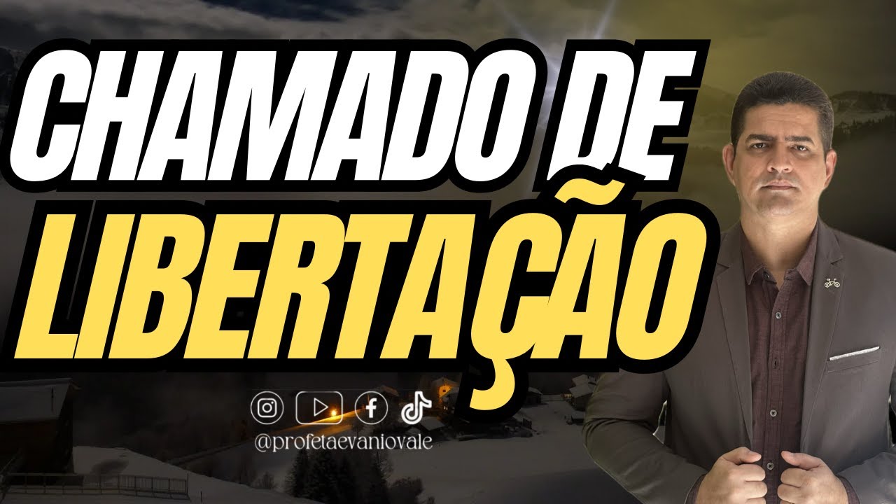 6 SINAIS QUE VOC&Ecirc; TEM CHAMADO PARA LIBERTA&Ccedil;&Atilde;O @profetaevaniovale⁩ #vis&atilde;o #sonhos