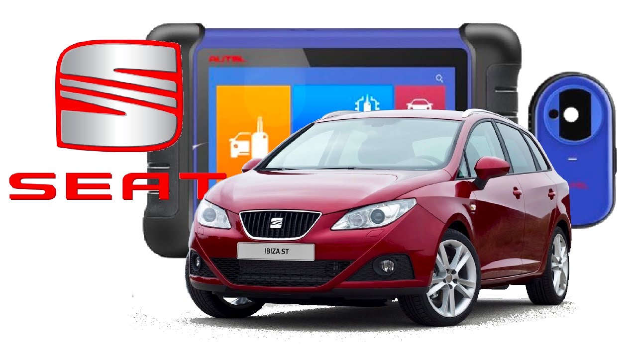 Как прописать ключи на Seat Ibiza 2011/ Autel IM508/ Add key Seat Ibiza 2011