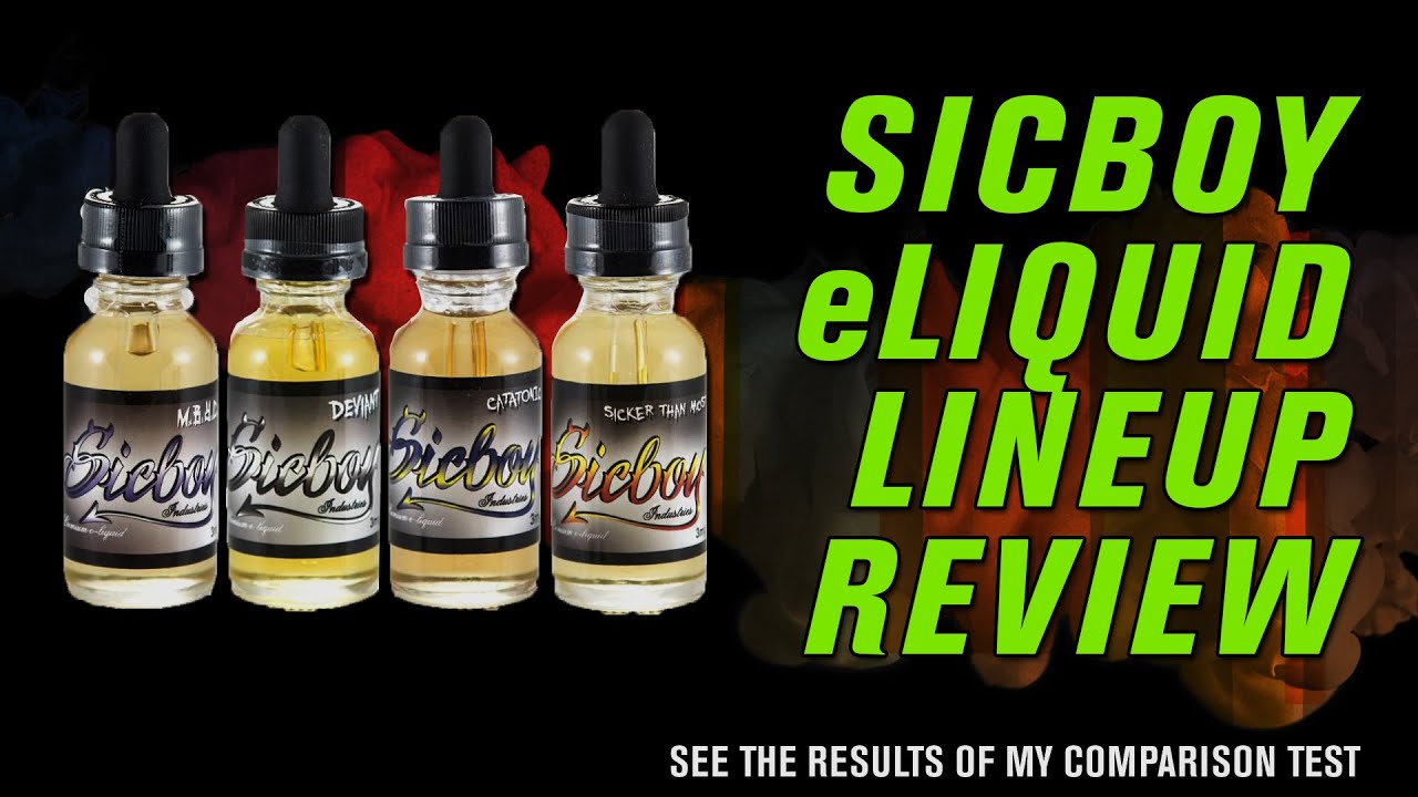 Sicboy Industries Roundup Review [Juicy Jones Orbital Vaping HQ]
