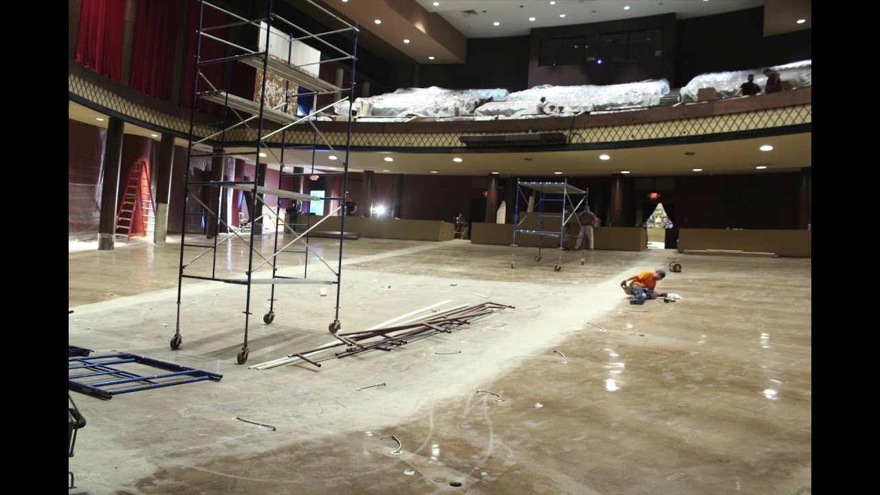 Time Lapse Video, Paper Mill Playhouse Renovation, 2018