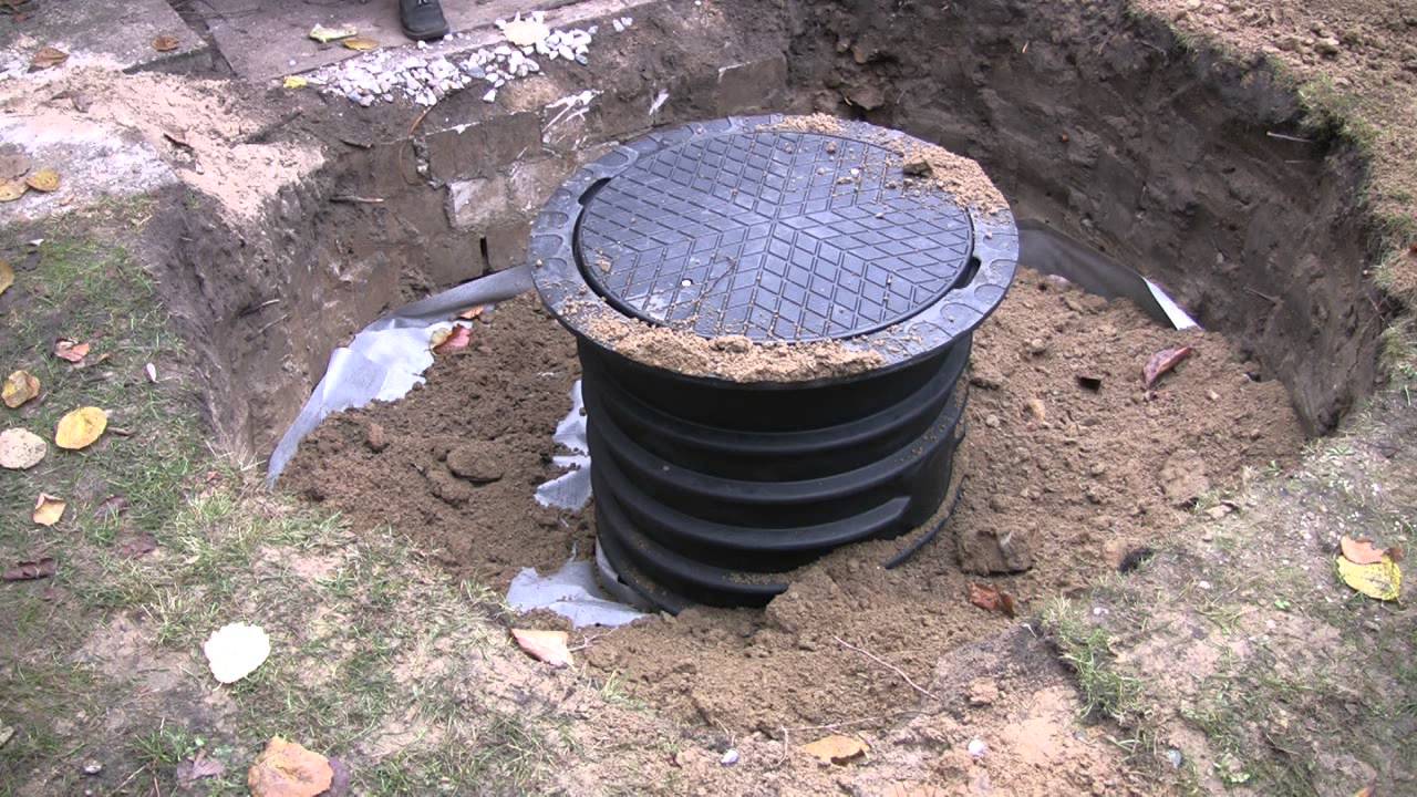 Sickeriglu zur versickerung von Regenwasser