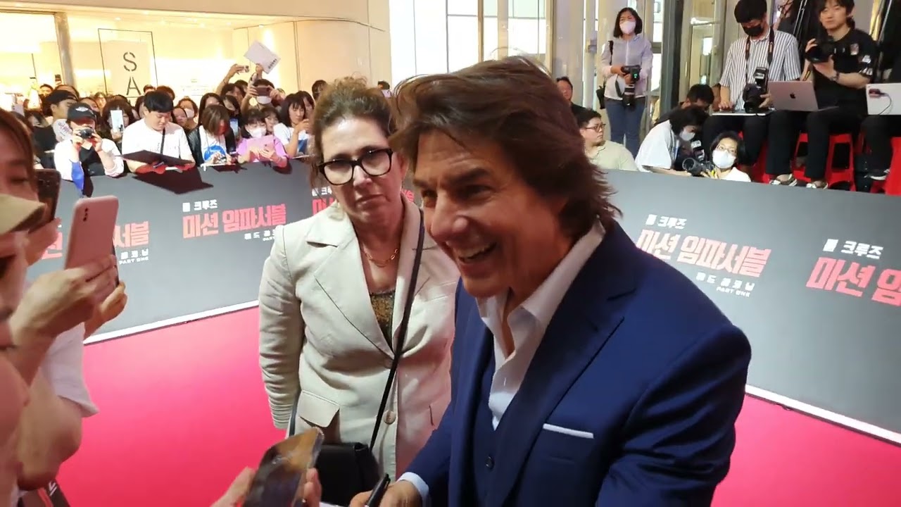 2023년 6월29일18:32 데드 레코닝 PART ONE’ 레드 카펫 Mission Impossible Dead Reckoning Part One red carpet