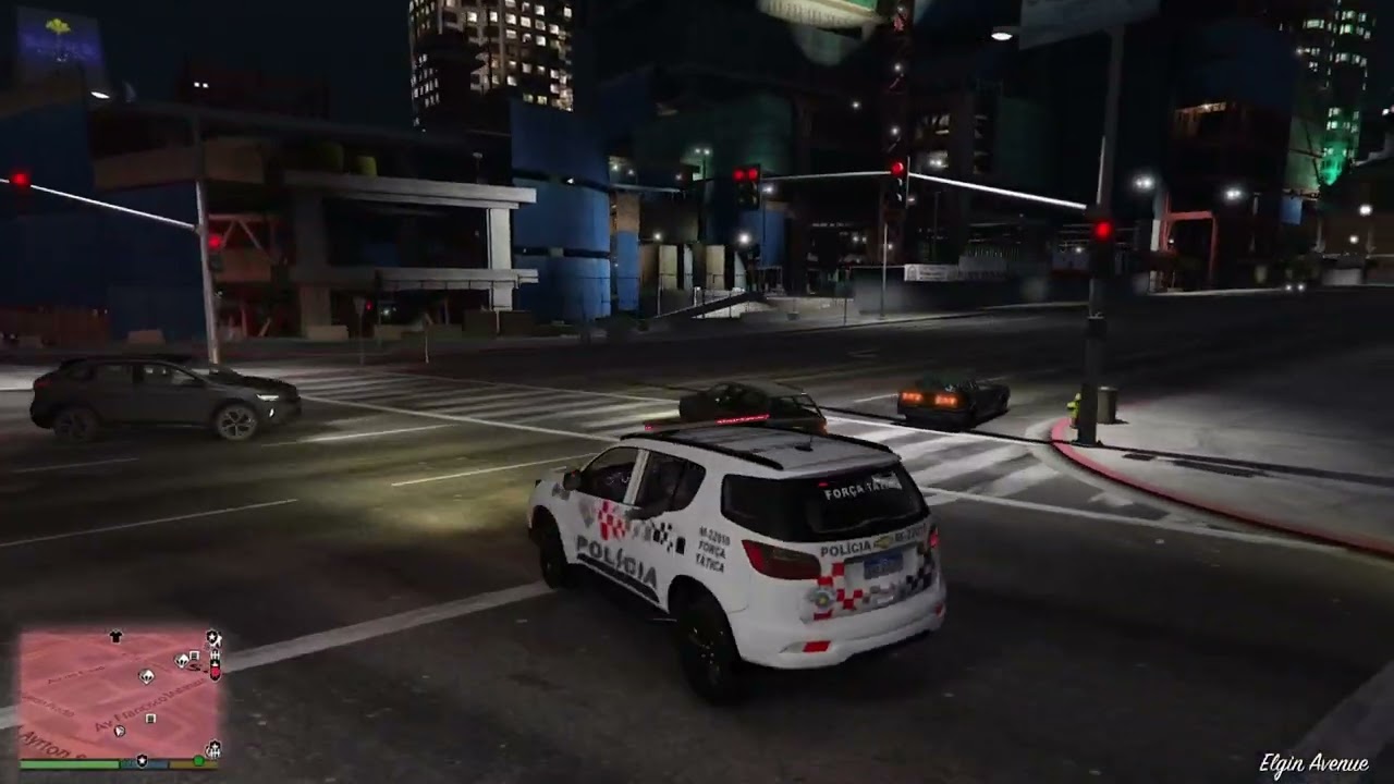 NUNCA TENTE FUGIR DO TATICO GTA 5 POLICIAL