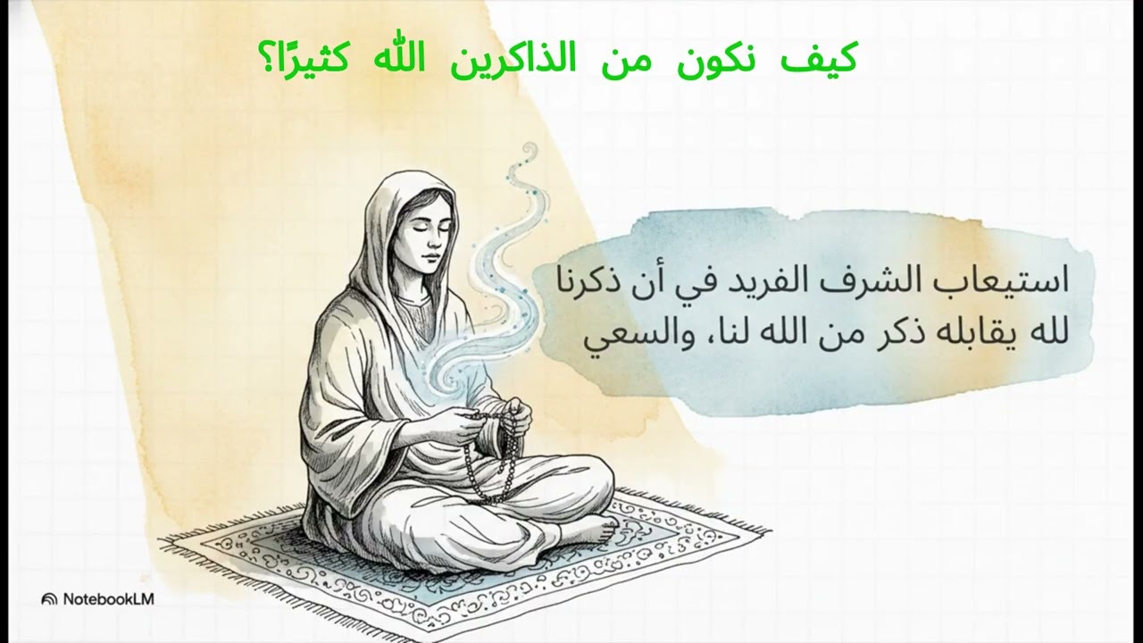 كيف نكون من الذاكرين الله كثيرًا؟
