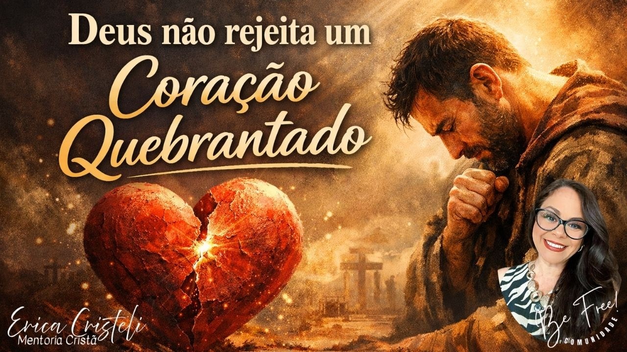 DEUS NÃO REJEITA UM CORAÇÃO QUEBRANTADO.