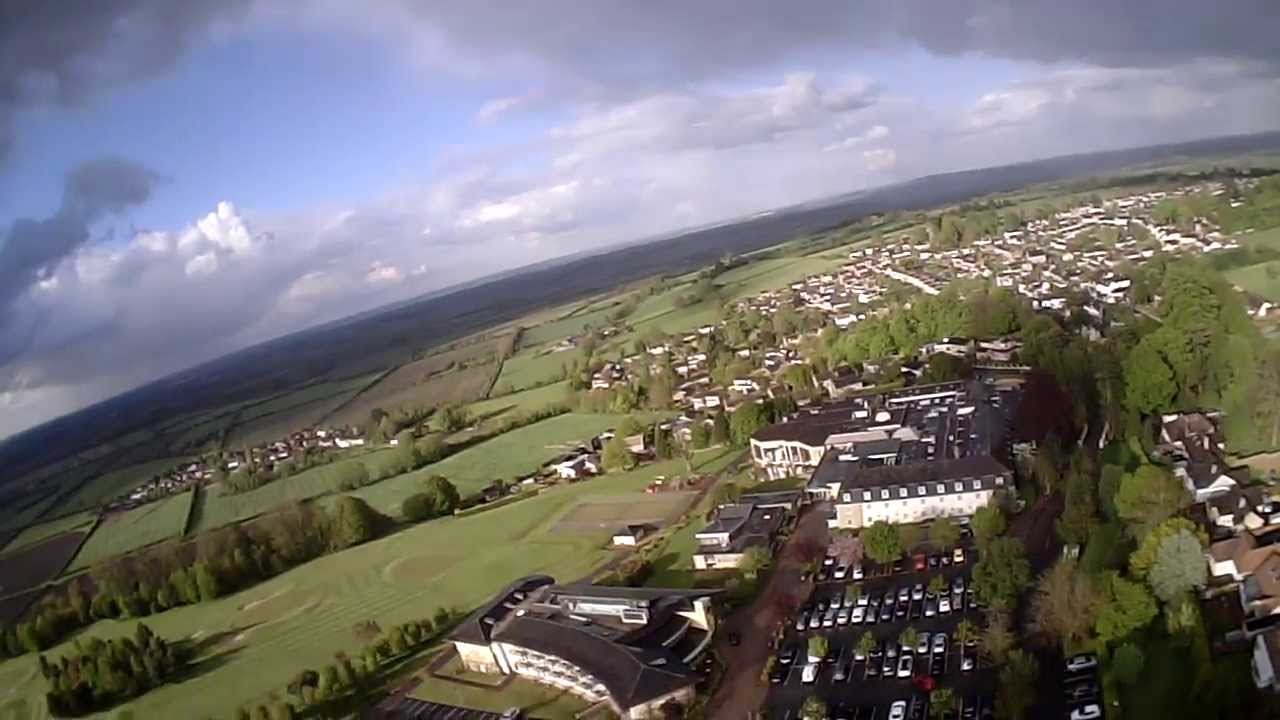 Hubsan X4 Flight at high altitude with 808 #16V2