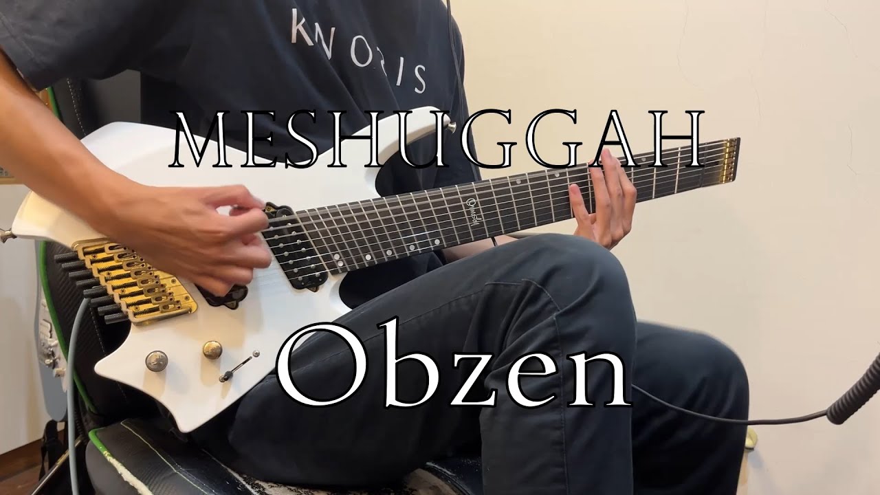 Obzen /Meshuggah (Guitar cover)