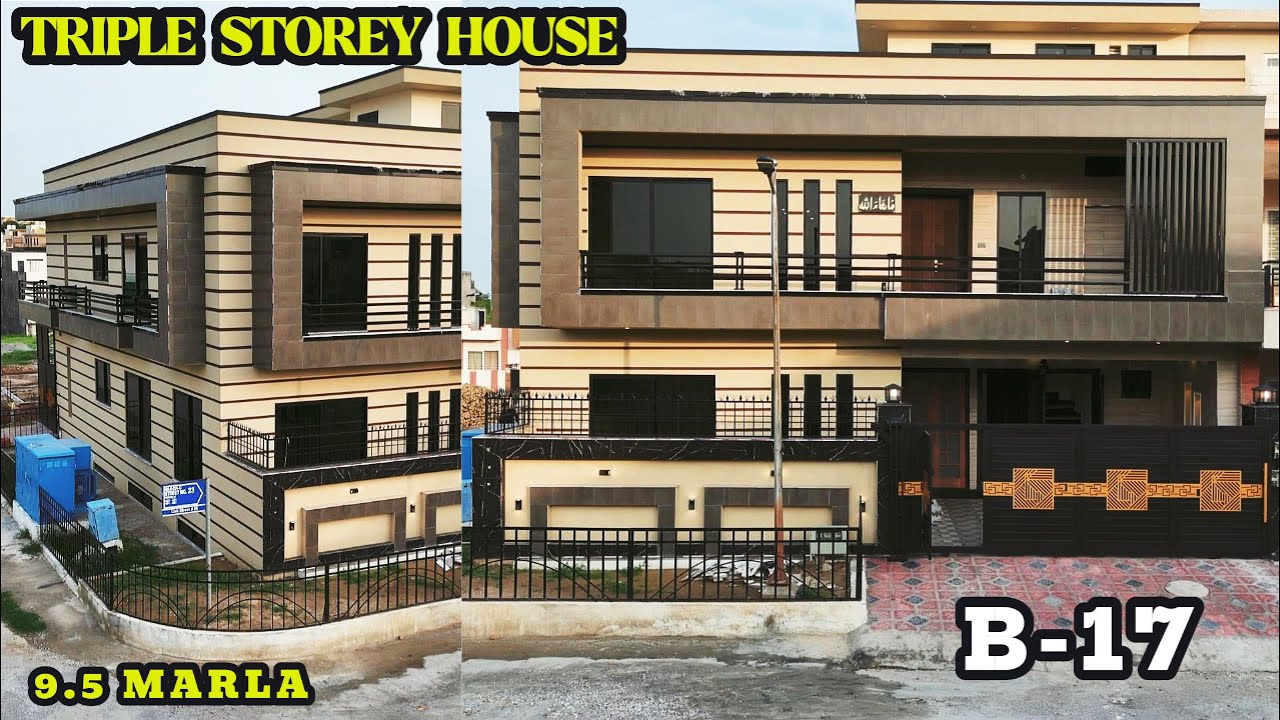 Luxury 9 Marla Triple Storey House For Sale | Faisal Margalla City| B-17 Islamabad | Rs. 6 Crore