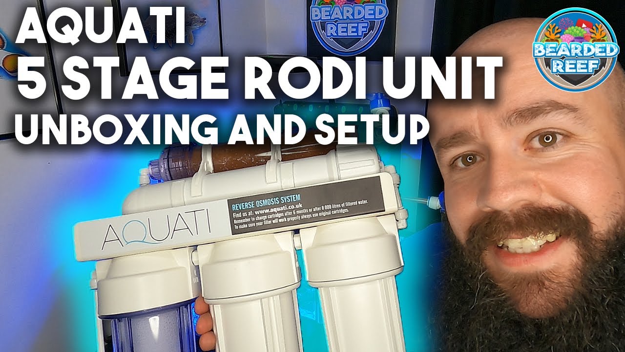 5-ступенчатый RODI-установщик Aquati — распаковка и настройка, RODI-установка производительностью...