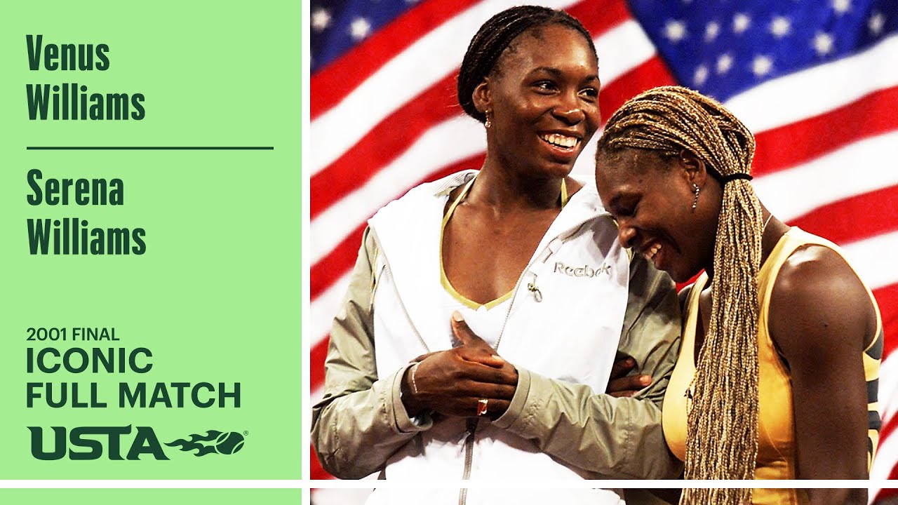 Venus Williams vs. Serena Williams Iconic Full Match | 2001 US Open Final
