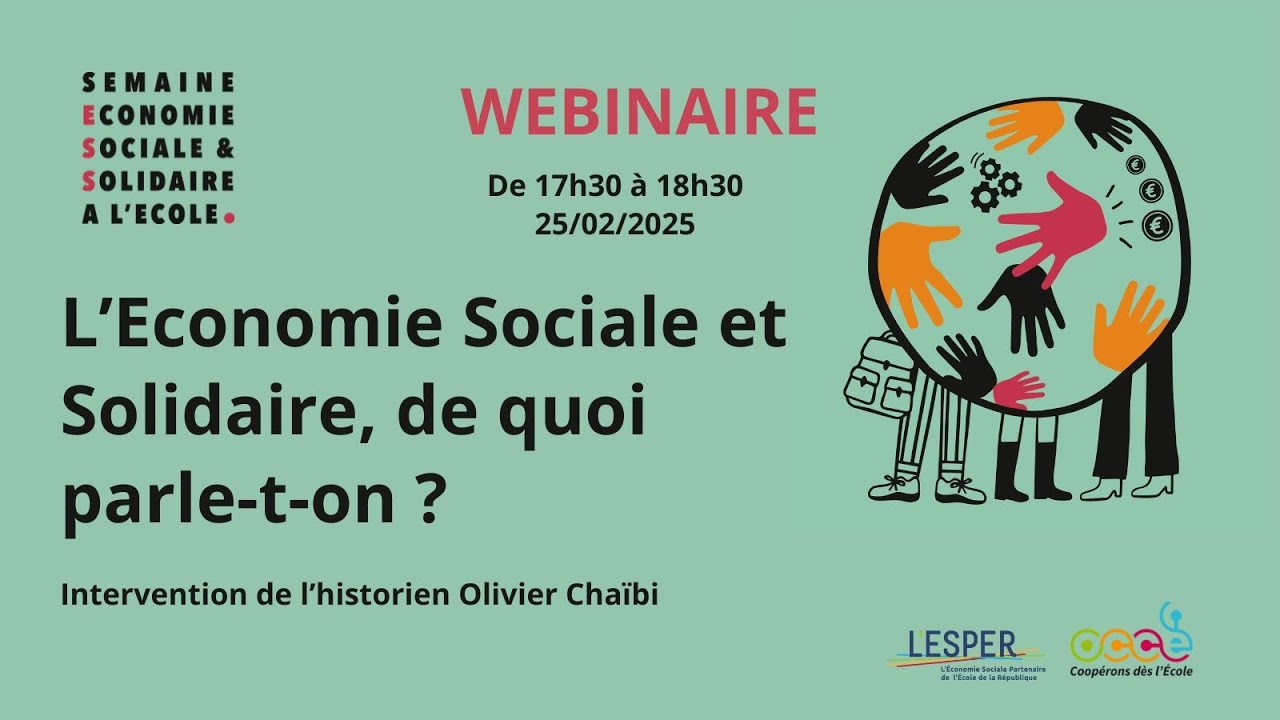 Webinaire #SESSE2025 - L'ESS, de quoi parle-t-on ?