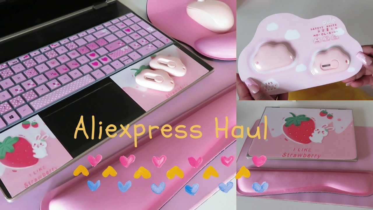 Aliexpress laptop accessories haul 💻