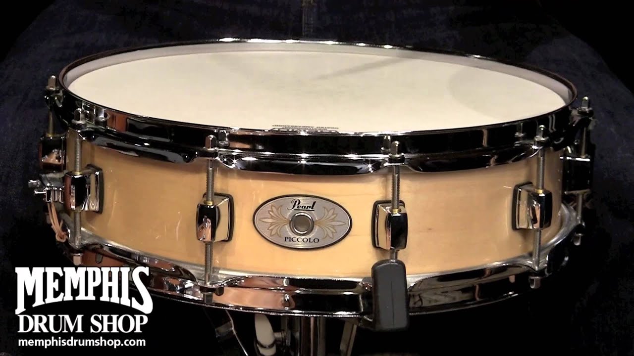 Pearl 14 x 4 Maple Piccolo Snare Drum - Natural