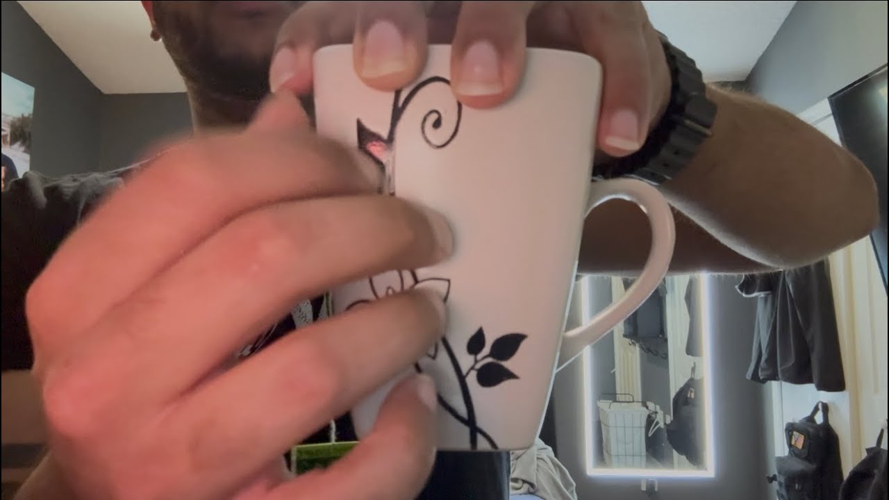 ASMR Random Tapping Items ( Glass , Plastic, Cardboard,Etc)