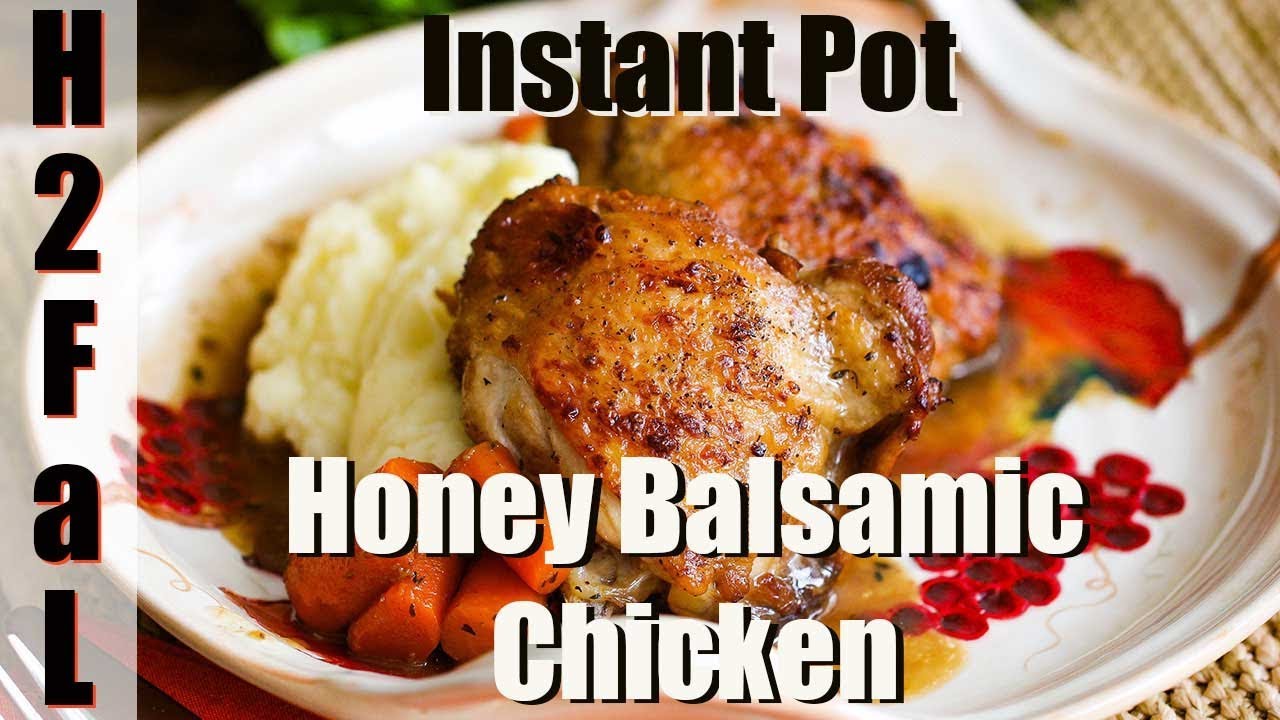 Instant Pot | Honey Balsamic Chicken with Carrots | How To Feed a Loon