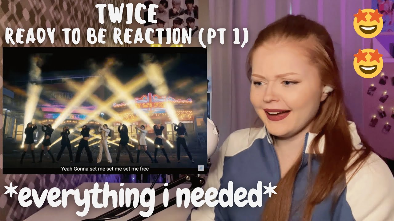 TWICE READY TO BE Reaction - Part 1 (Set Me Free / Moonlight Sunrise / Got the Thrills)