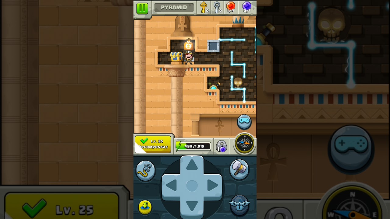 Diamond Quest Pyramid Stage 10