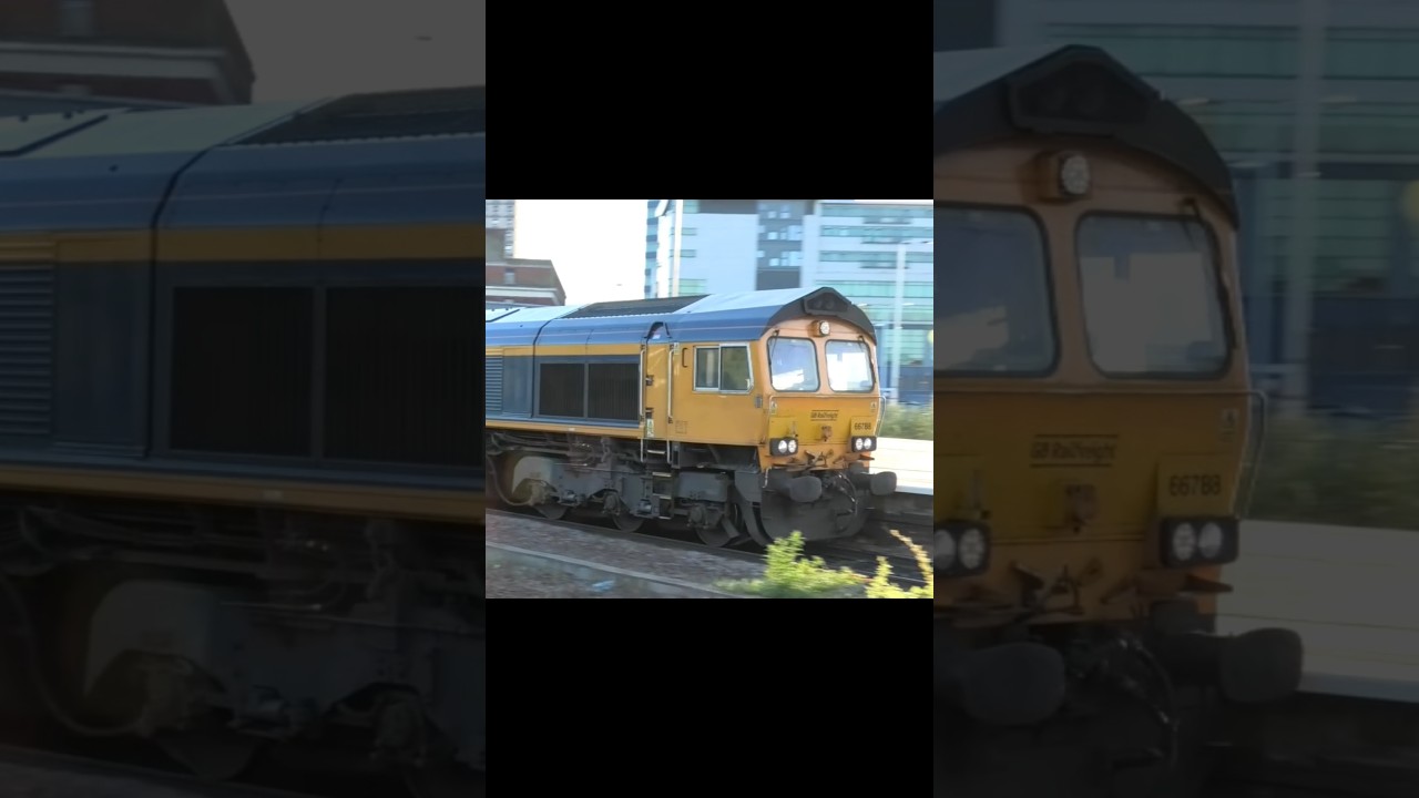 GBRf 66788 Through Leicester 