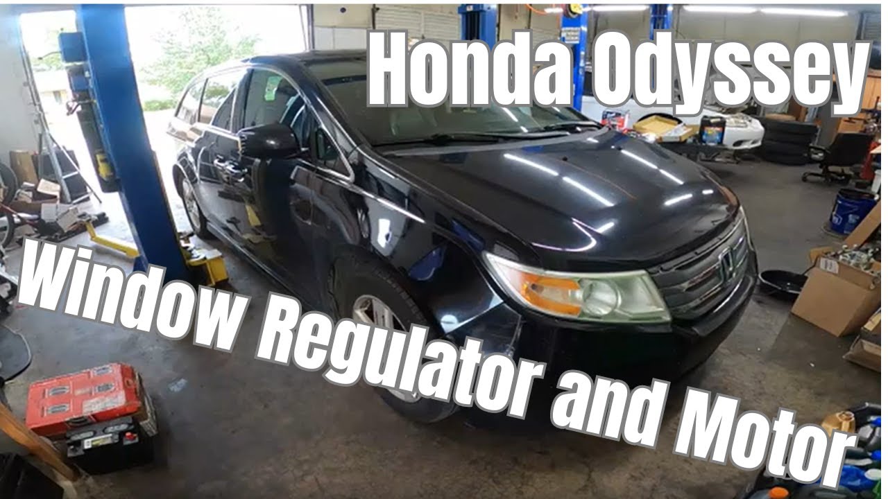 Замена стеклоподъемника и мотора Honda Odyssey