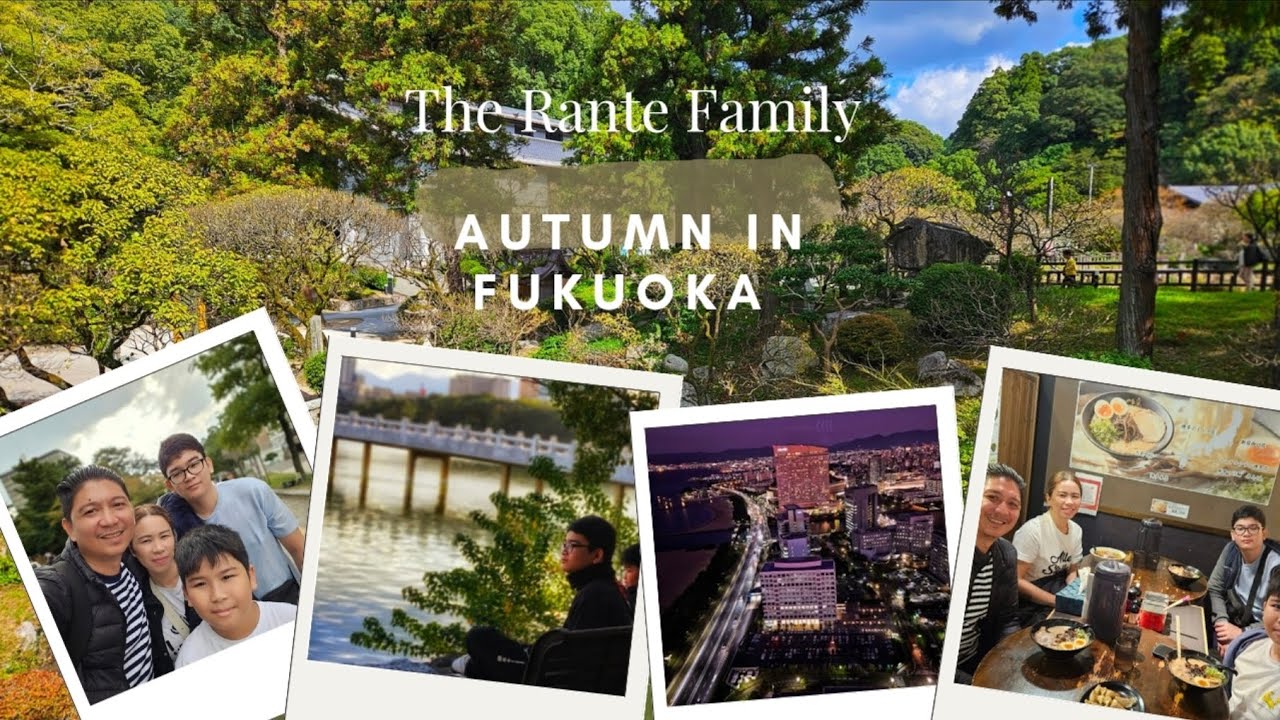 Autumn in Fukuoka Japan November 2024