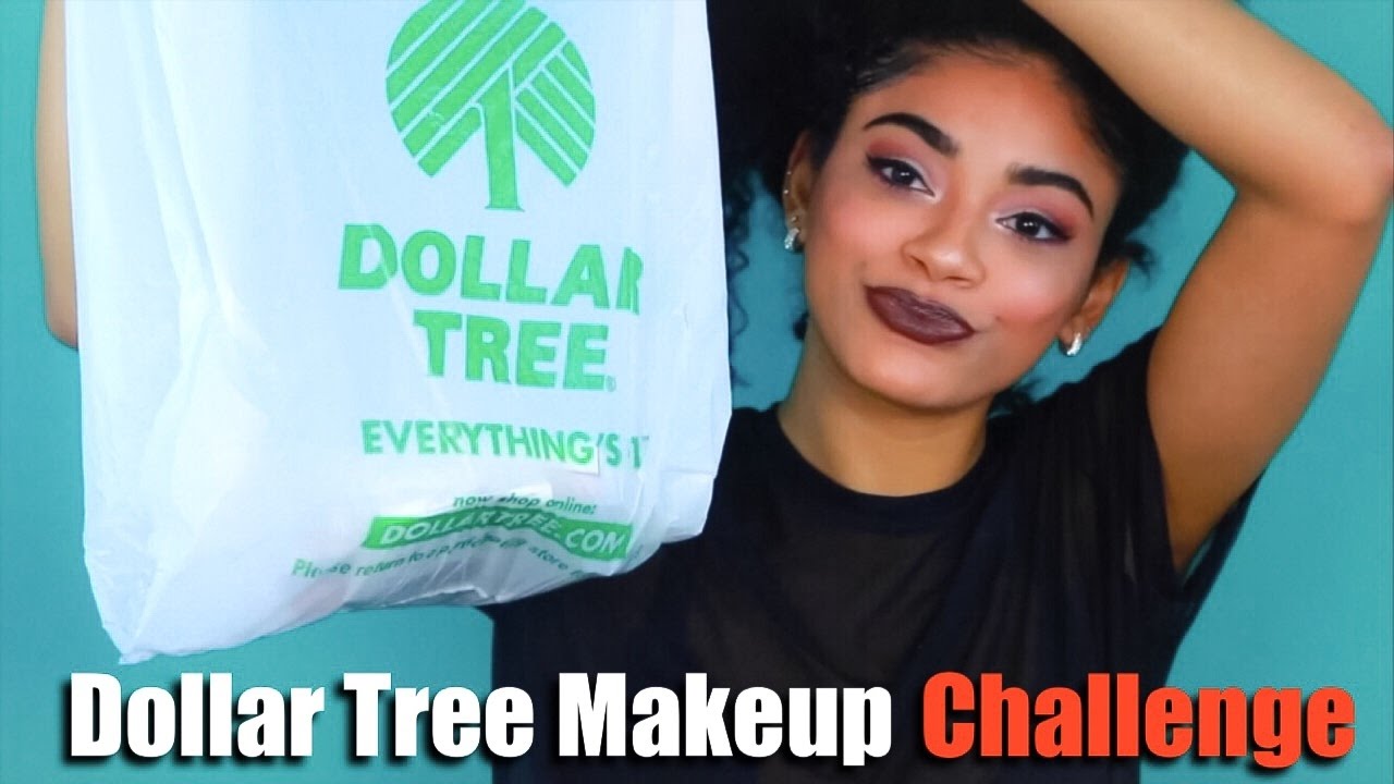 Dollar Tree Makeup Challenge! | jasmeannnn