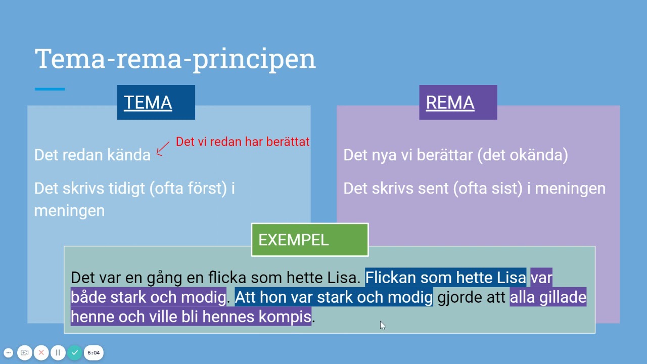 Tema-rema