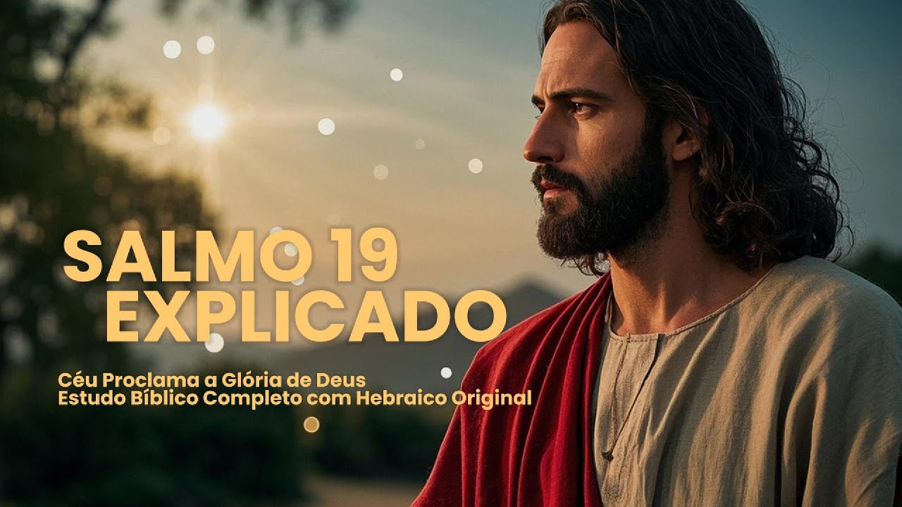 Salmo 19 Explicado: O Céu Proclama a Glória de Deus | Estudo Bíblico Completo com Hebraico Original