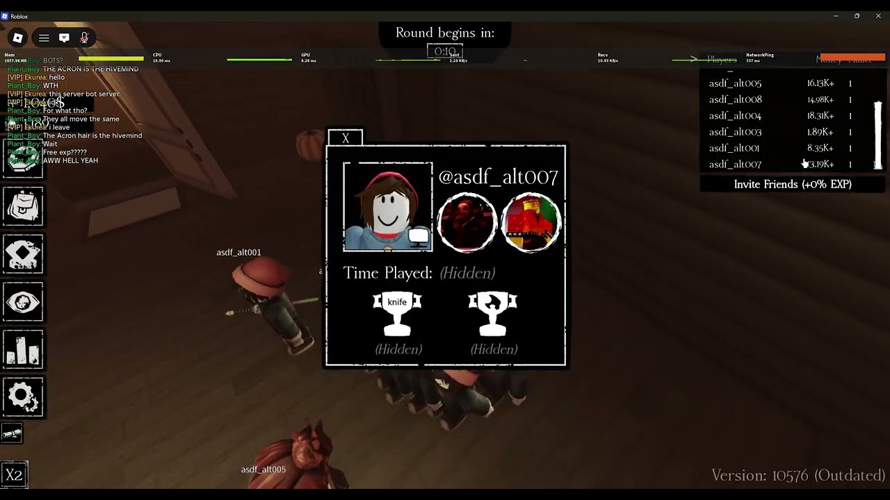 Weird Forsaken bot server [GONE WRONG]